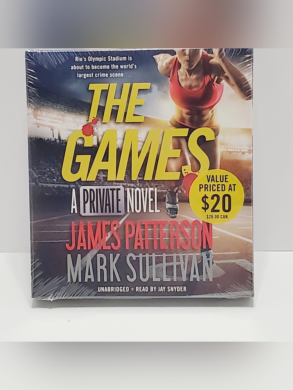 NEW The Games CD Audio Book By James Patterson Read by Jay Snyder